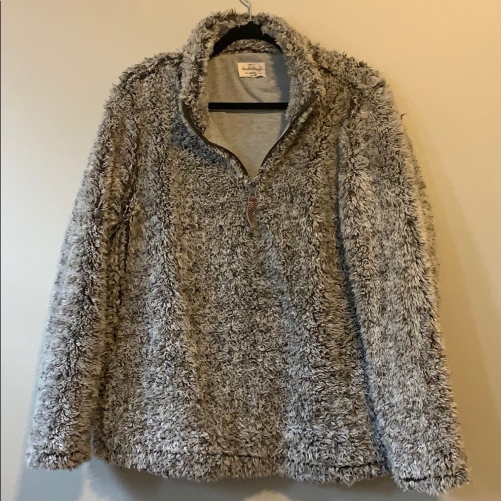 Sherpa pullover